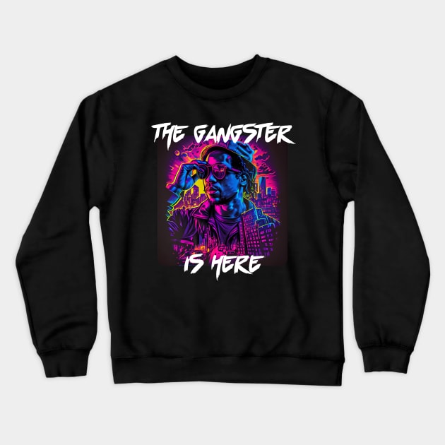 Gangsters In The City 1 Crewneck Sweatshirt by PD-Store